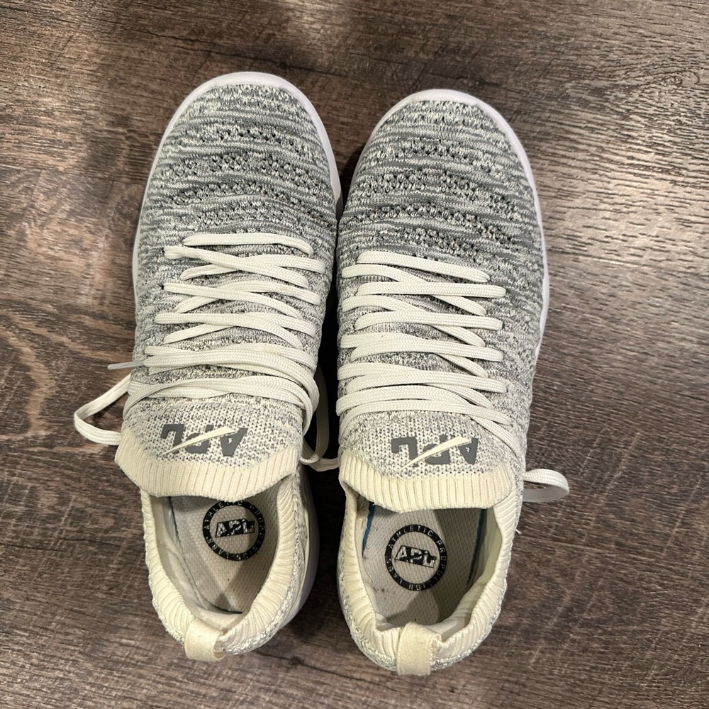 Apl Techloom Wave Sneaker In Pristine, Heather Gr… - image 4